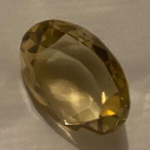 Natural earth mined 14.40ct Citrine Oval cut loose gemstone from Brazil. HIGH$$$